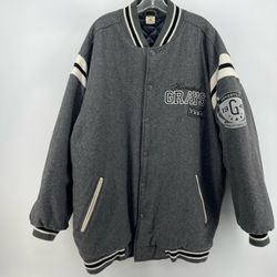 Vintage Baseball Varsity Jacket Homestead Grays 3XL