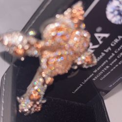 solid 925 silver moissanite cross jesus pendant 