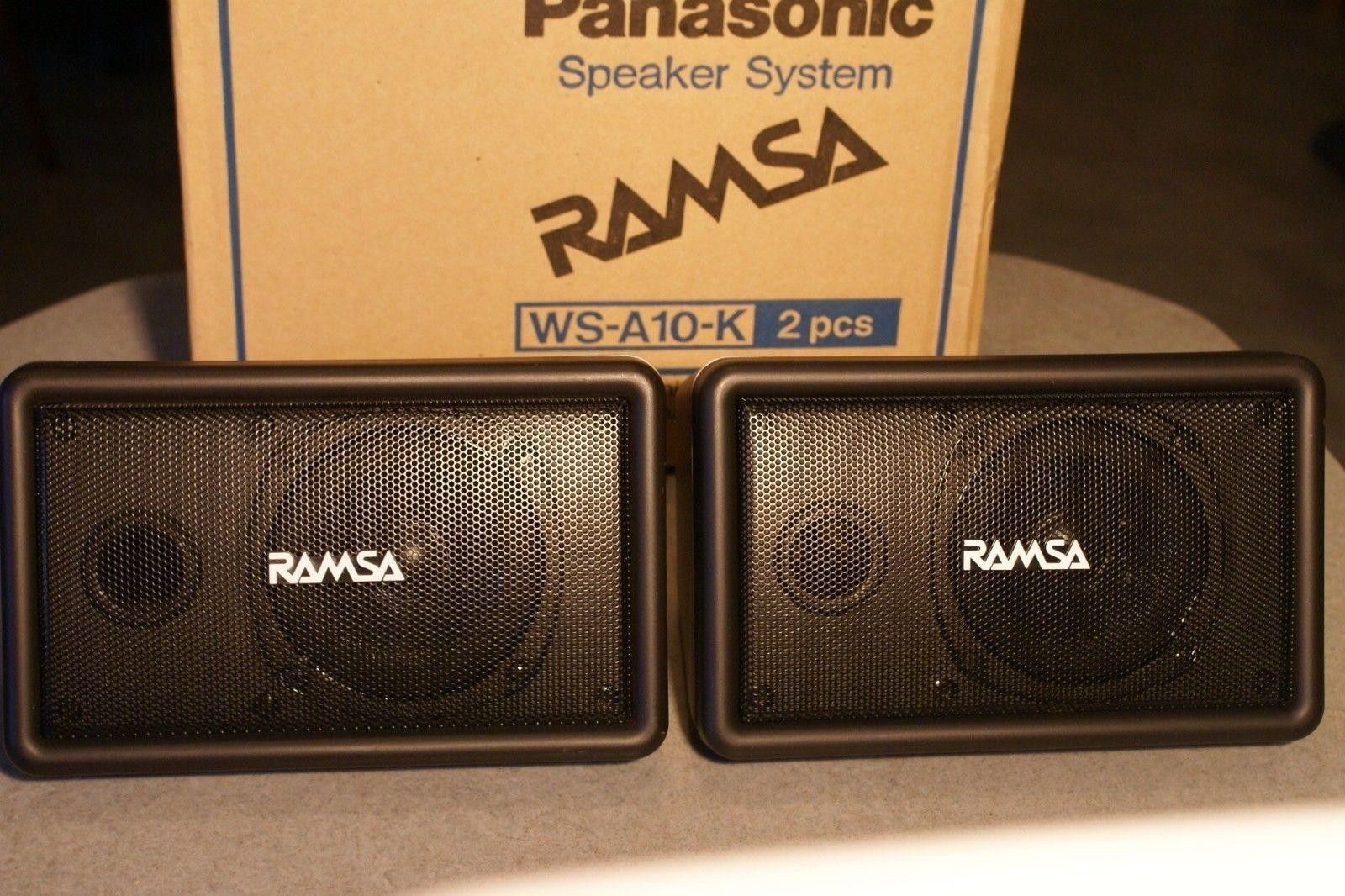 Ramsa pro audio speakers