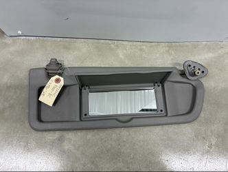 2004-2005 Honda Civic Sun Visor SINGLE Gray Non-Lighted Coupe