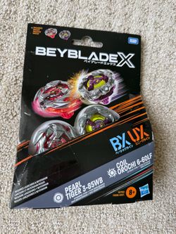 Orochi coil pearl tier beyblade dual pack orochi cluster beyblade