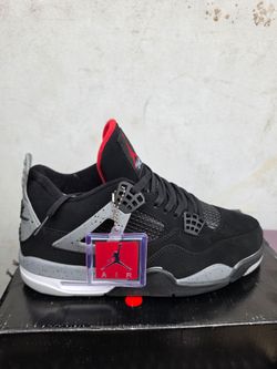 Jordan's Retro 4 Black Cement New in the Box. Size 9,5 10, 11