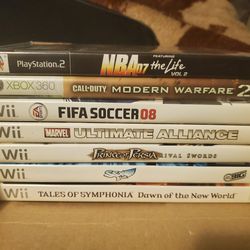 PS2/Xbox /Wii/Ps3 Games