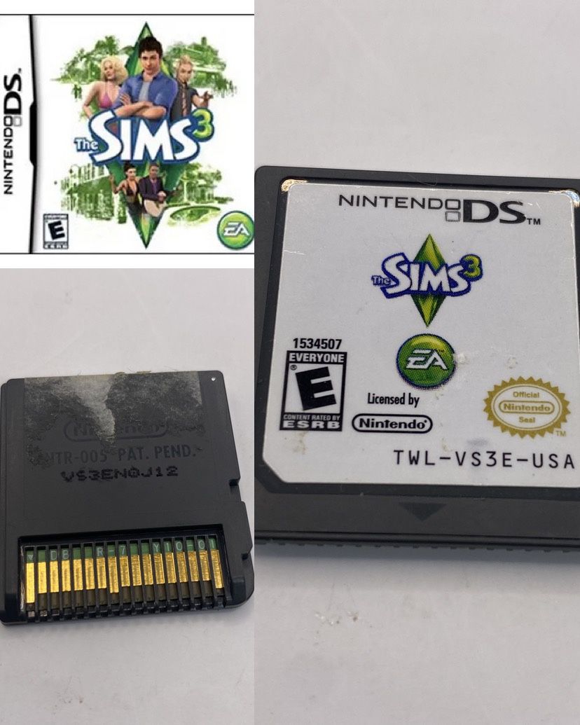 The Sims 3 Nintendo 3DS TESTED Cartridge Only - Authentic
