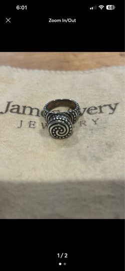 James Avery Retired African Beaded Ring
