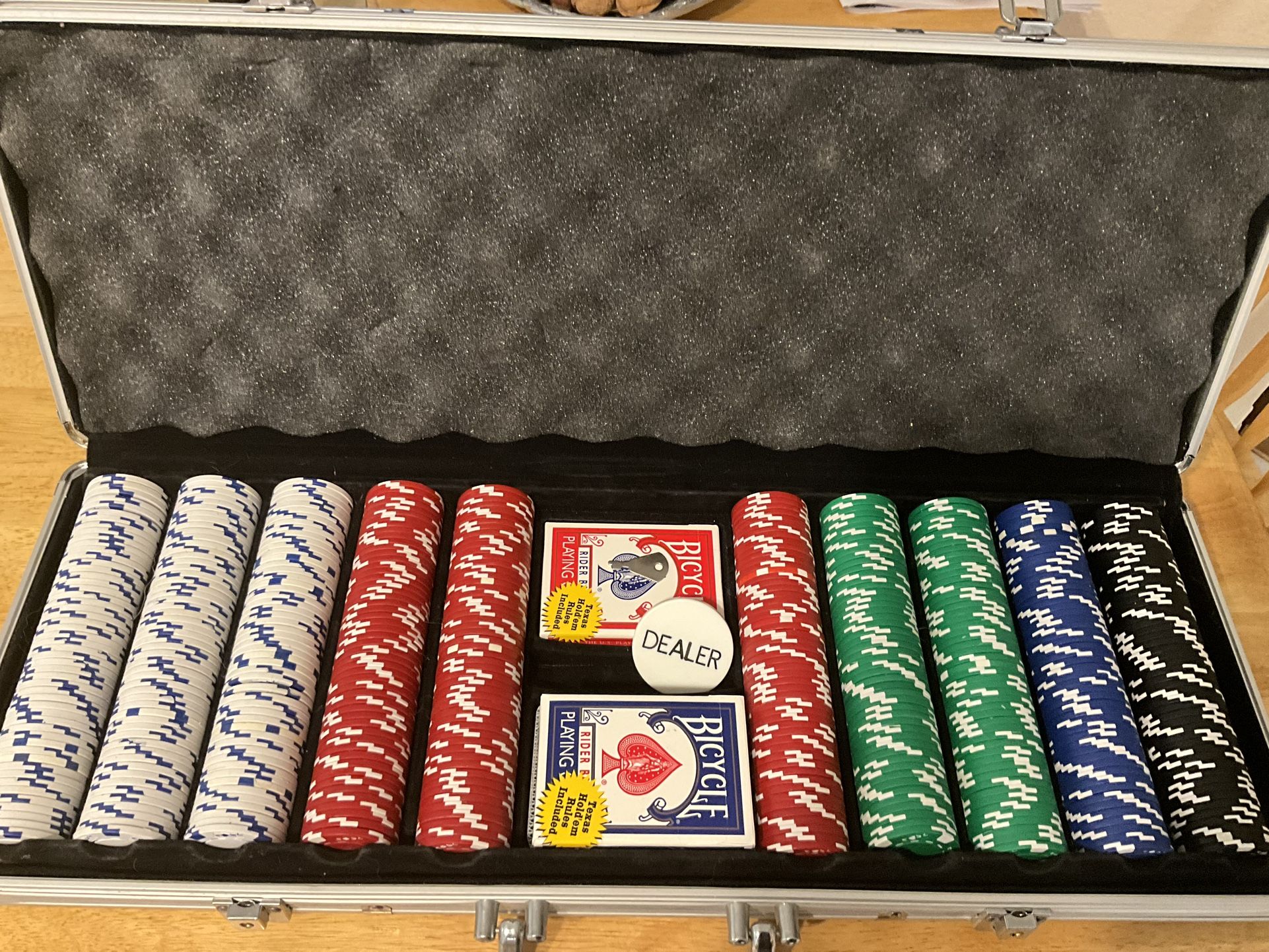 500 Piece Poker Chip Set