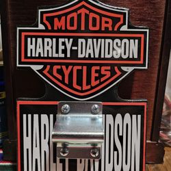 Harley Davidson Motorcycle Bottle Opener