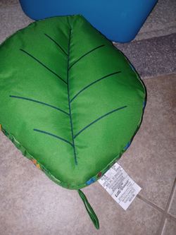 Little Brownie Bakers Green Leaf Cushion