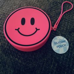silicone girls pouch with handle 
