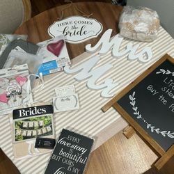 Variety Of Wedding Decor 