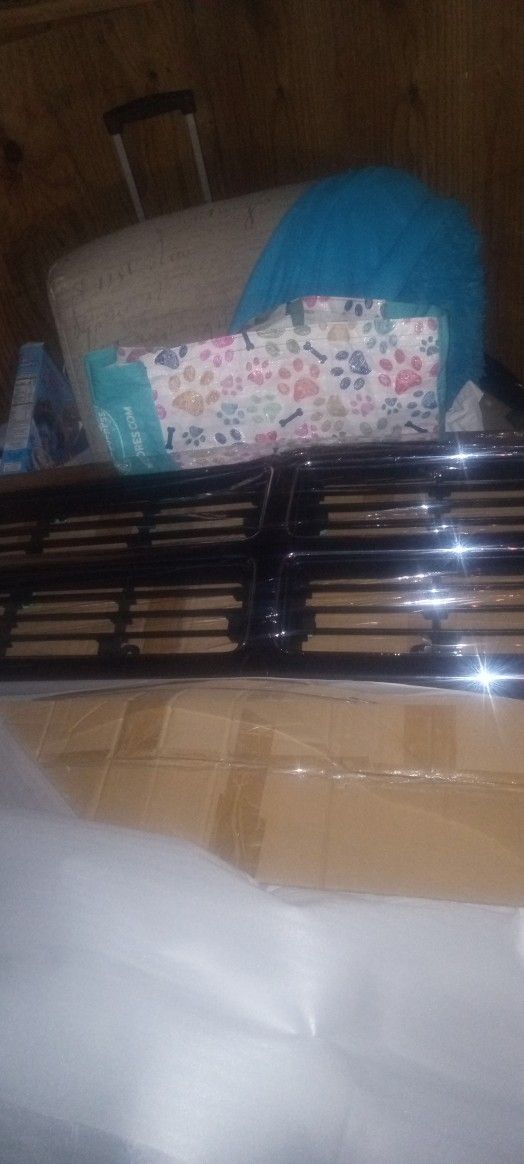 Doge Truck Grill 91 To95 Crime Fog lights With It New