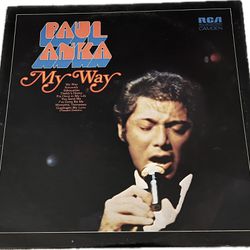 EUC Paul Anka My Way Vinyl Album 