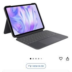 Logitech Combo Touch iPad Pro 11-inch (M4)(2024) Keyboard Case - Detachable Backlit Keyboard for iPad Pro 11, Kickstand, Multi-use Mode - Midnight Bla