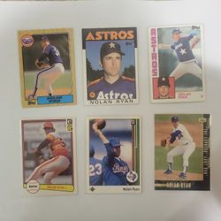 Nolan Ryan Baseball Card Lot