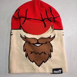 Neff Rare Beard Beanie Full Visor Cap Hat