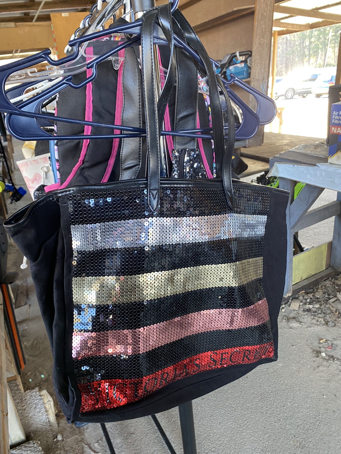 Victoria Secret Sequin Tote Bag for Sale in Austell, GA - OfferUp