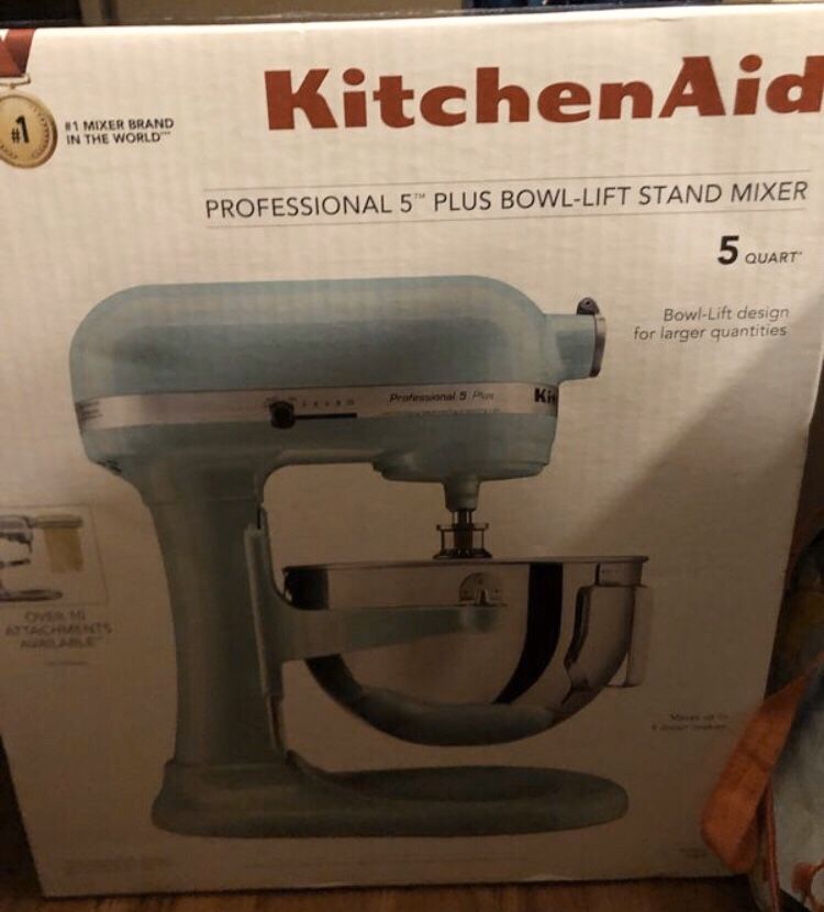 Kitchen aid mixer (teal)