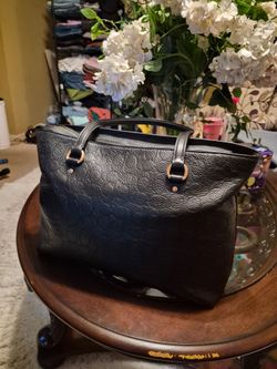 Coach station signature tote i will take offers