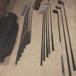 Golf Clubs With Bag