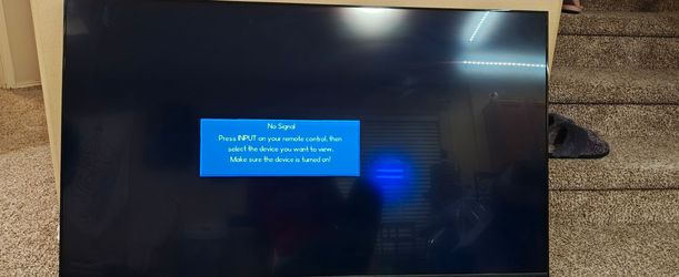 50" Insignia TV with STANDS-NO REMOTE