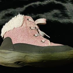 OshKosh B'gosh Toddler Girl's Pink Sparkle/Glitter Winter Snow Boots - Size 12M
