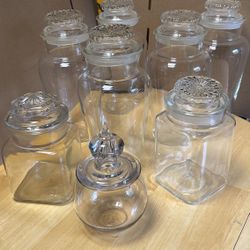 Antique Glass Candy Holders 100 Years Old 