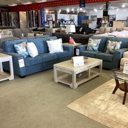 Cashton Sofa and Loveseat Set