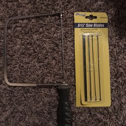 Coping Saw + New Pack Blades