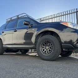 Subaru Forester Lift Wheels N tires $1700 Installed Years 2014-2018