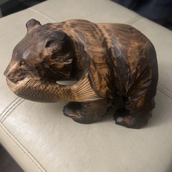 Japanese Wooden Bear