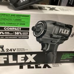 FLEX 24V Brushless 1/2 Compact Impact Wrench (Tool-Only) $180