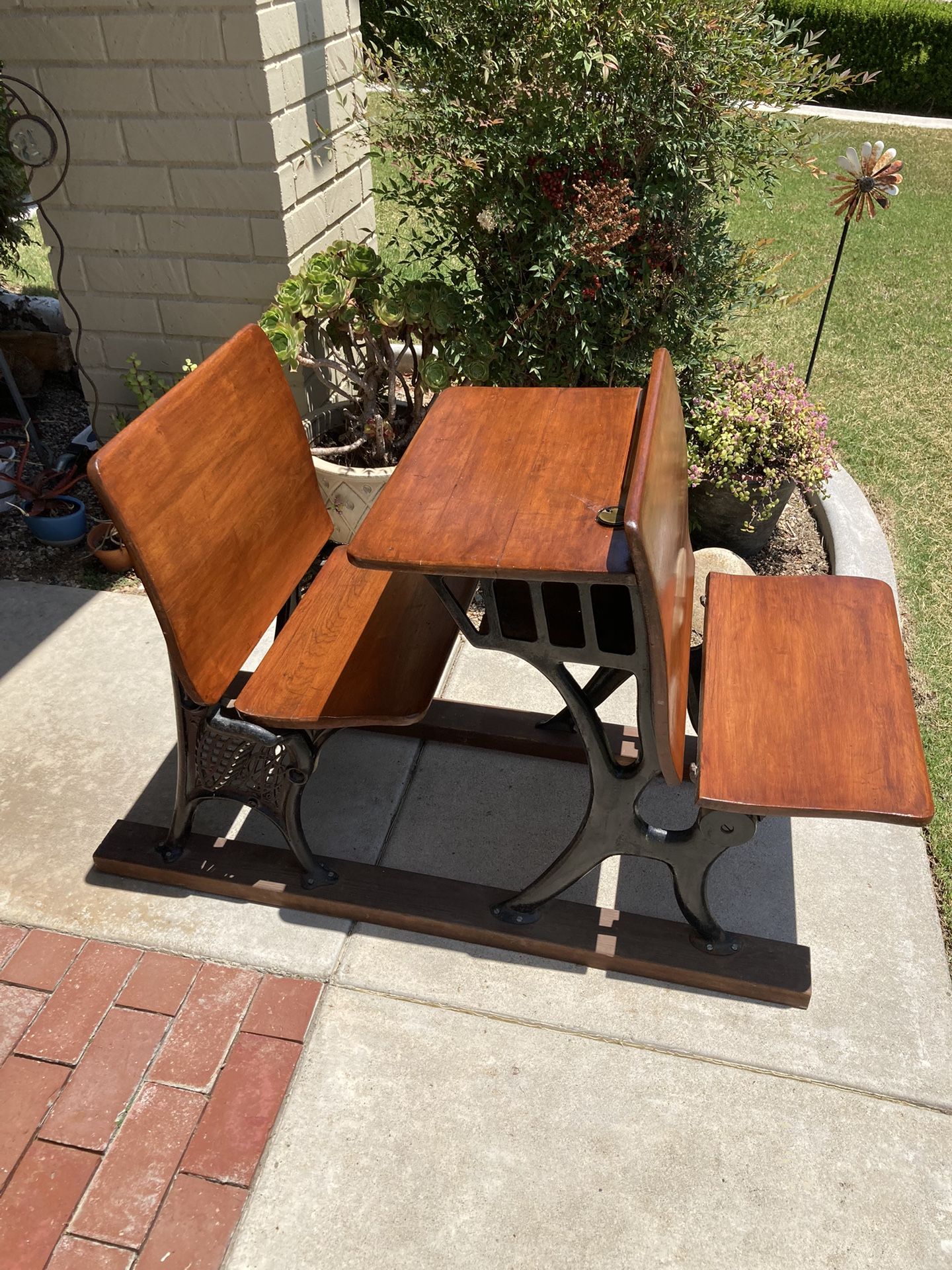 Antique School Desk