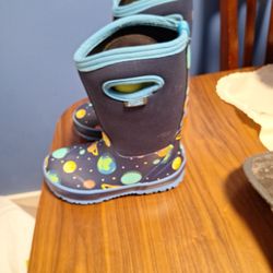 Perfect Storm Winter Rain Boos Kids Size 3