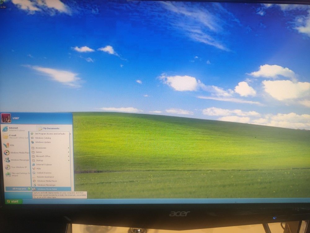 Dell vintage 32 bit windows win XP PC computer,serial port,TOWER ONLY

