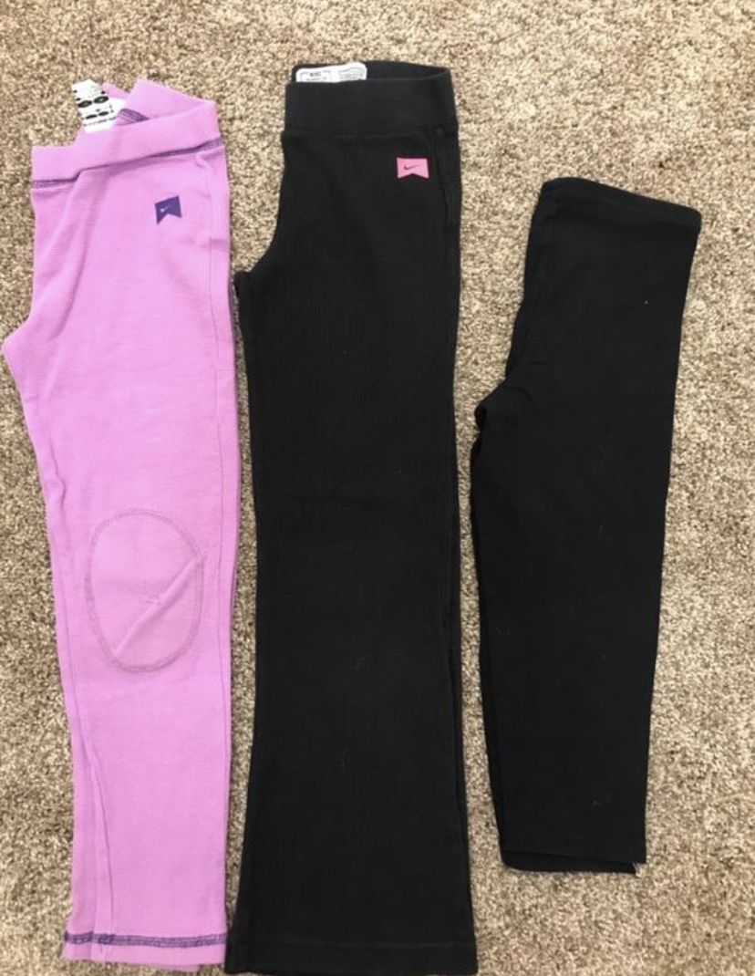 Girls size 7 athletic bottoms lot