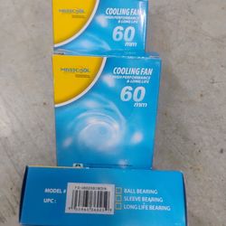 4 New 60 Mm High Performance Cooling Fan 