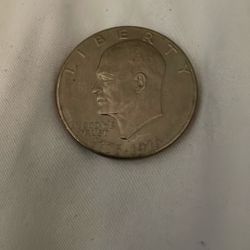 Eisenhower Dollar Coin 1976