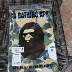 Bape Camo Tees Green
