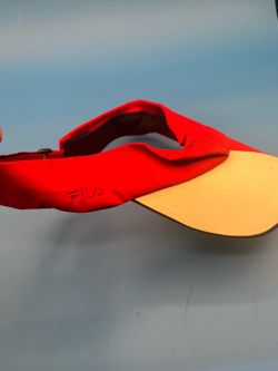 Fila color block golf visor