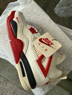 BIKE AIR x Nigel Sylvester x Air Jordan 4 "Brick After Brick" Size 10