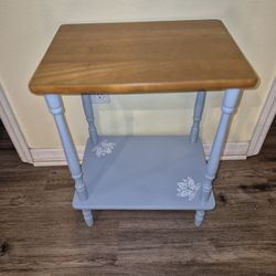 2 Hand Painted Spiritually Inspired Side Tables