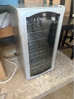Large Wine Cave Cooler - Mini Fridge Size - Holds 20+ Bottles