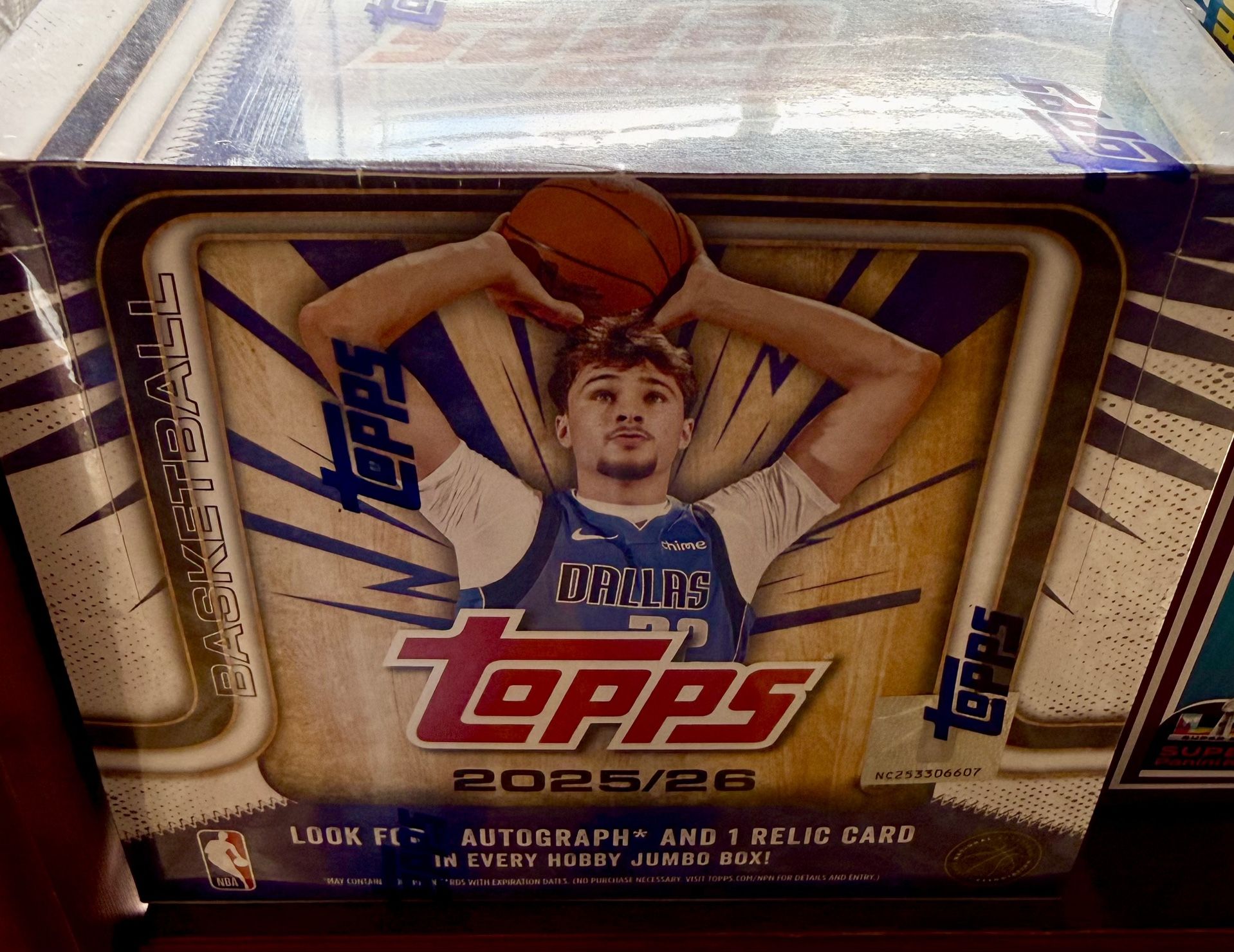 2025-26 Topps Basketball Jumbo Box