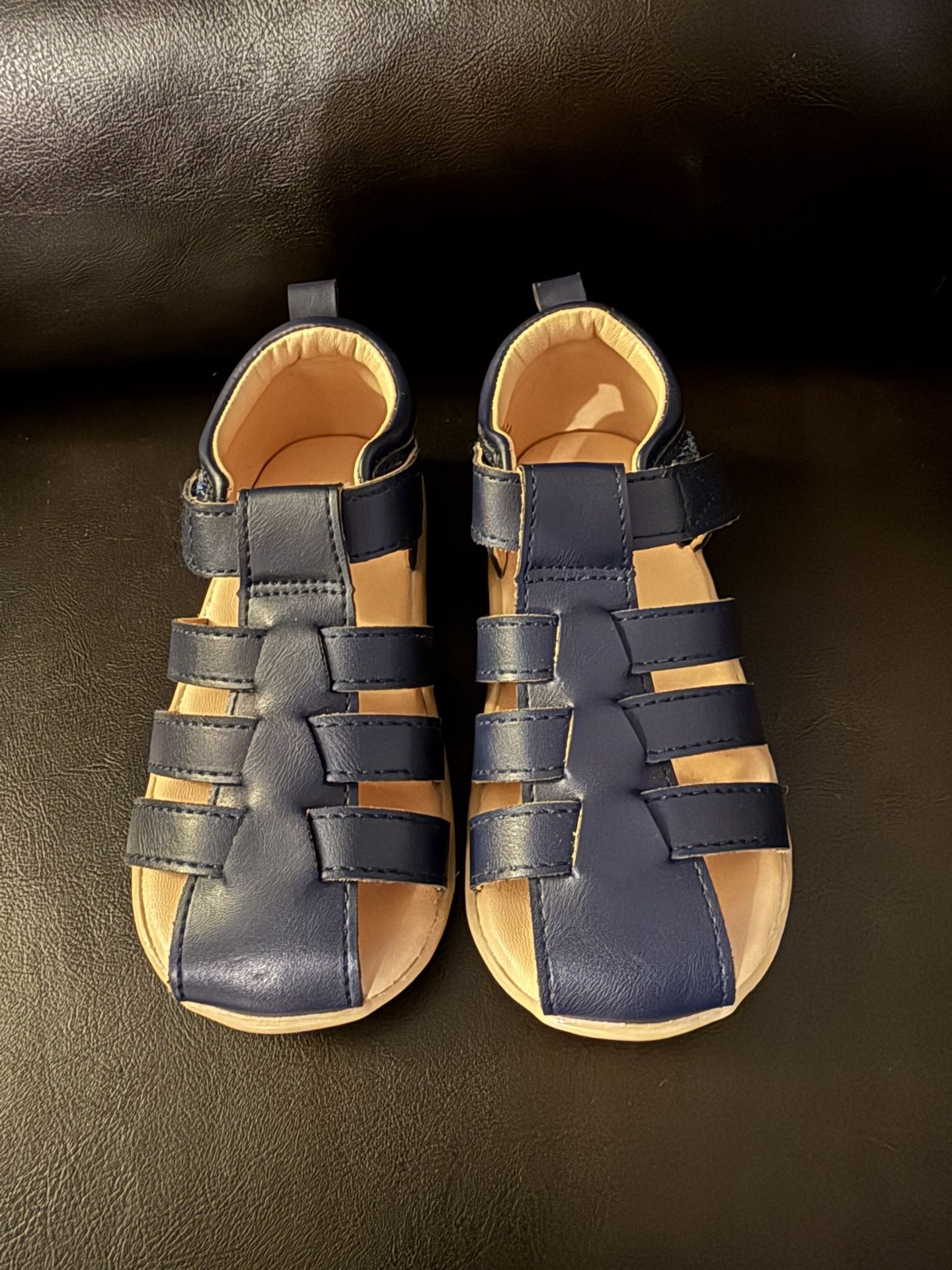 Boy Faux Leather Sandal
