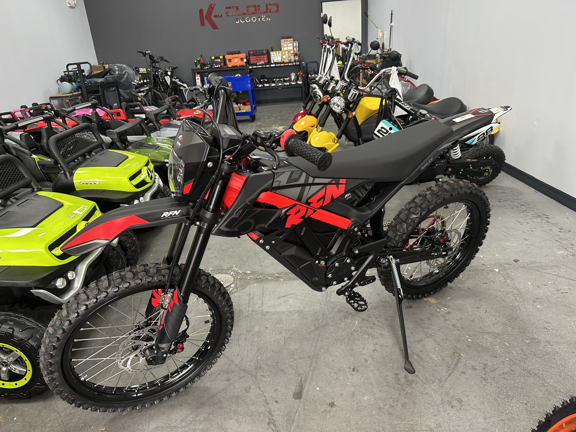 RFN Electric Dirt Bike 60MPH! Finance For $150 Down Payment!!