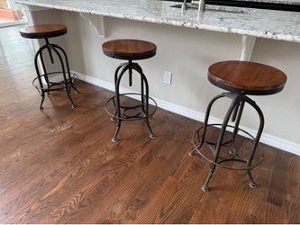 Antique Industrial Barstools