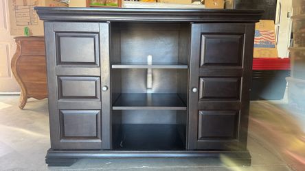 Wood TV Stand