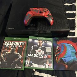 Xbox One , 1Controller & 3Games (No Wires )