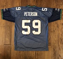 Seattle Seahawks Julian Peterson Reebok Limited Jersey - Sewn Numbers & Letters - Used - Size XL