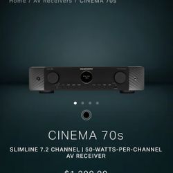 Marantz Cinema 70s, 8k AV Receiver